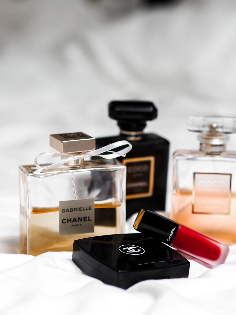 Chanel beauty products.