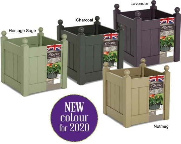 AFK Classic Small Painted Planter- Nutmeg - Garden Planters