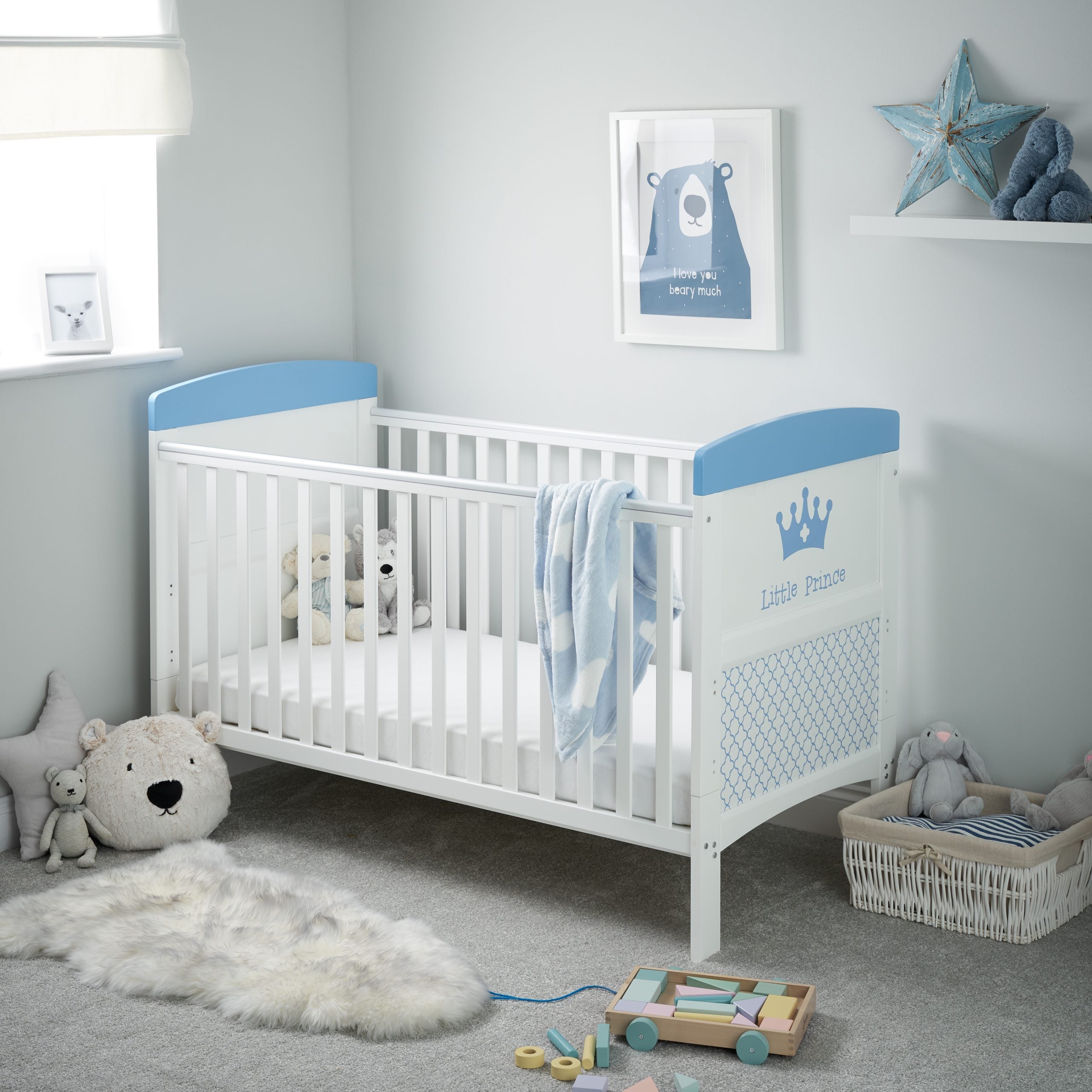 Grace Inspire Cot Bed - Little Prince for Babies and Toddlers - Beds