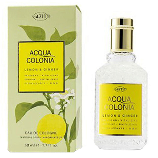 Mäurer & Wirtz 4711 Acqua Colonia Lemon Ginger Eau de Cologne 50ml Spray