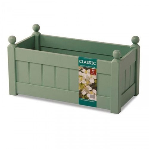 AFK Classic Painted Trough - Heritage Sage (66cm) - Garden Planters