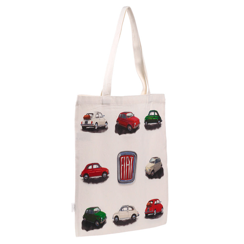 Handy Shopping Bag - Fiat 500 Repeat