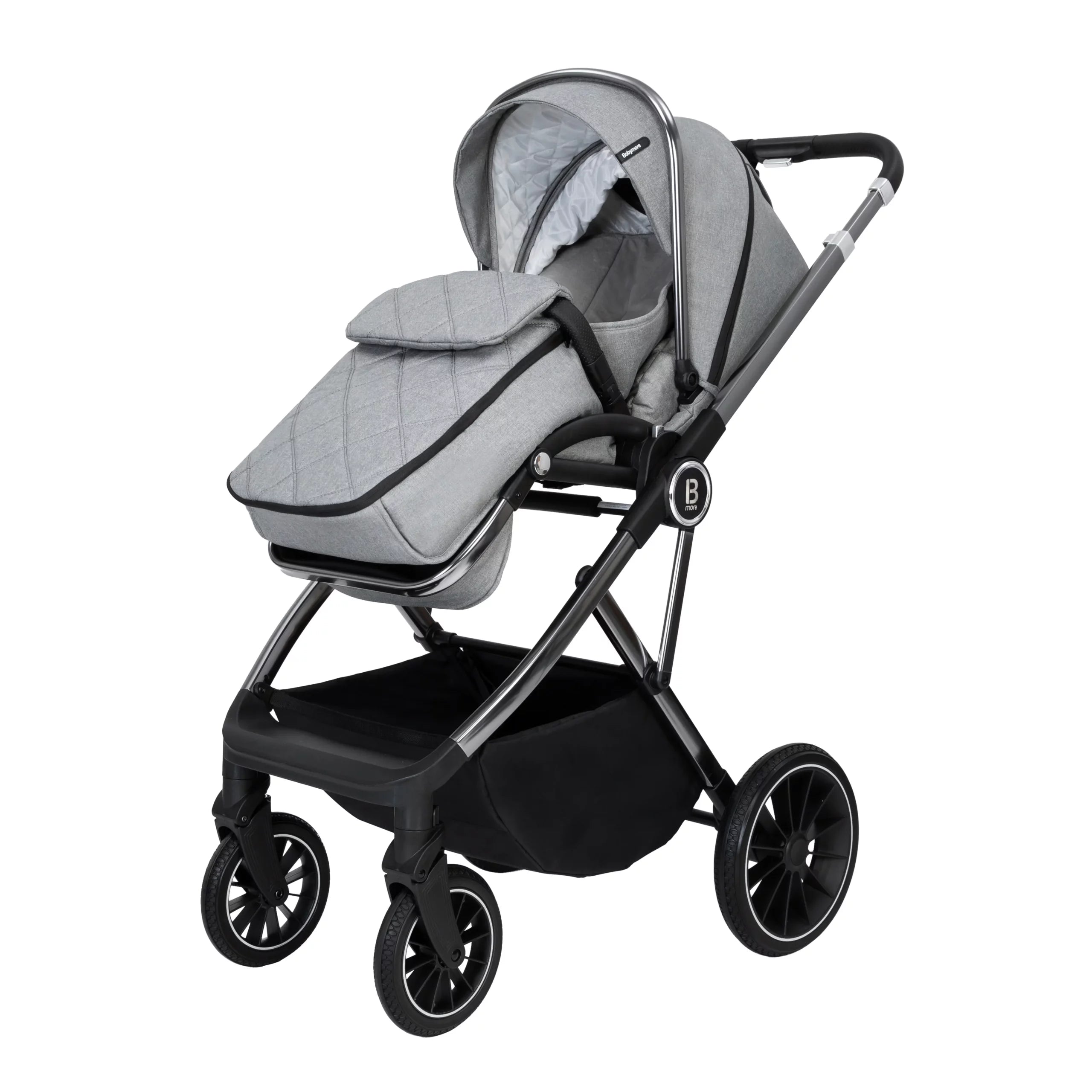 Chia Travel System Coco Car Seat with Carrycot and Accessories - Pushchair