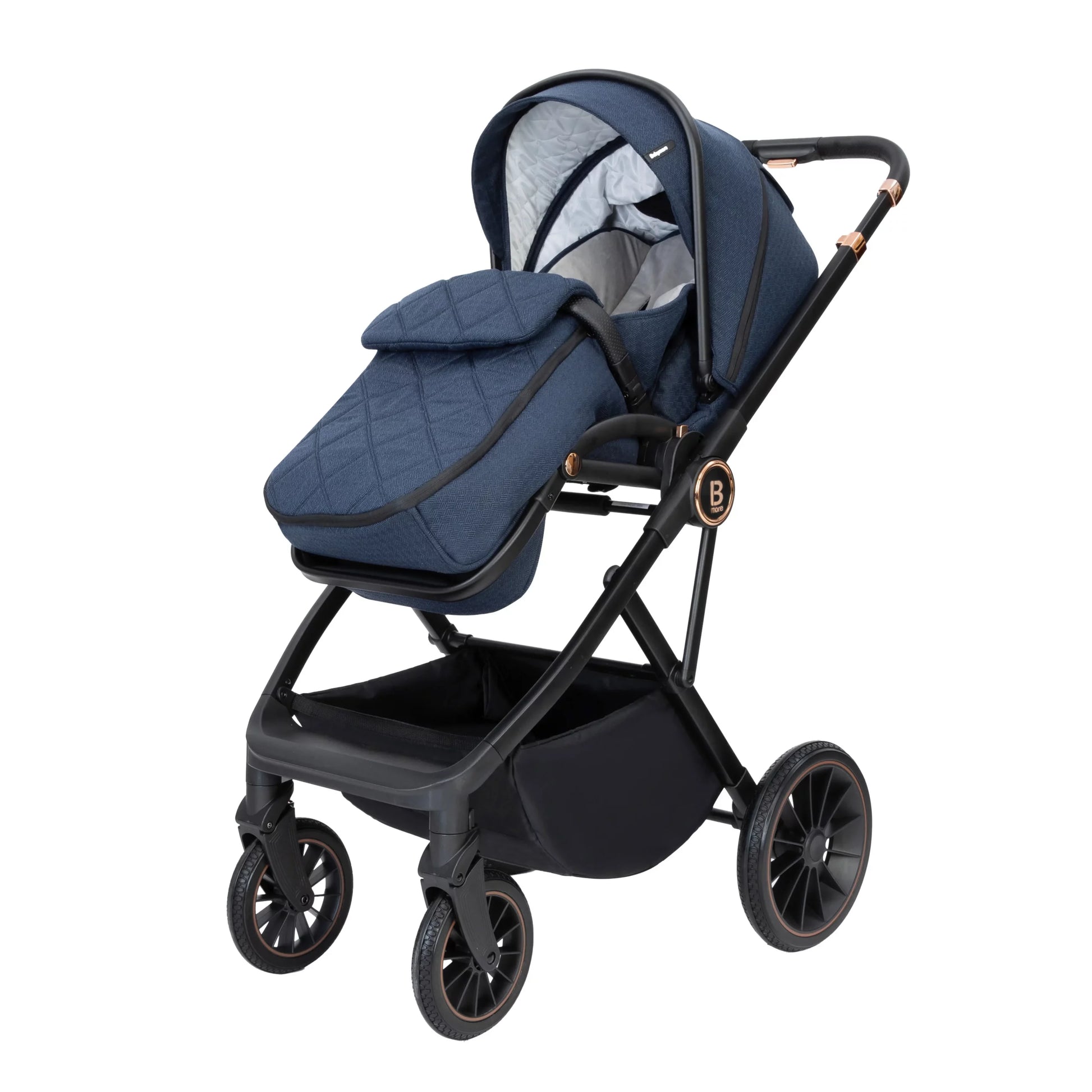 Chia Travel System Pecan Car Seat - Stylish Baby Bundle - Pushchair
