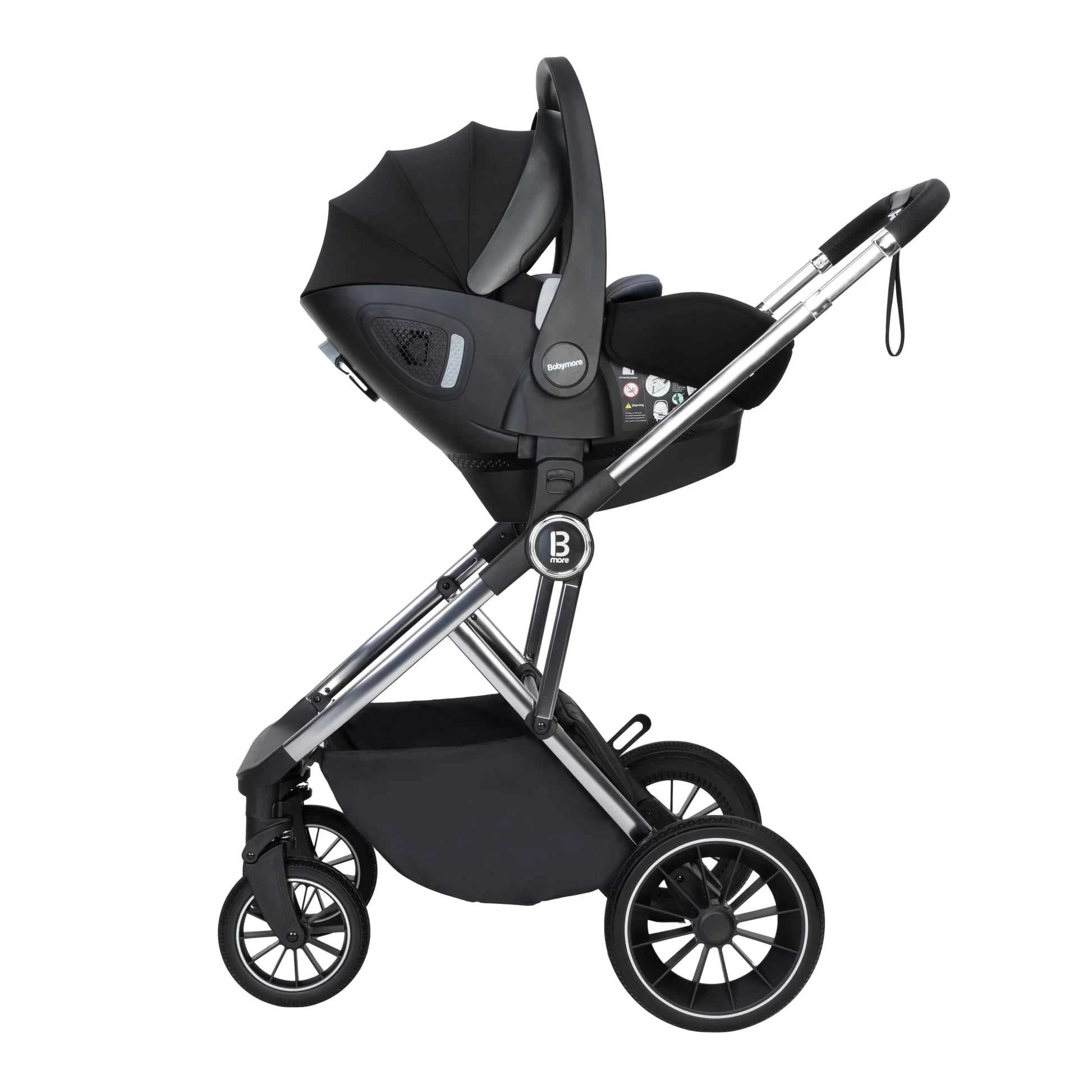 Chia Travel System Pecan Car Seat - Stylish Baby Bundle - Pushchair