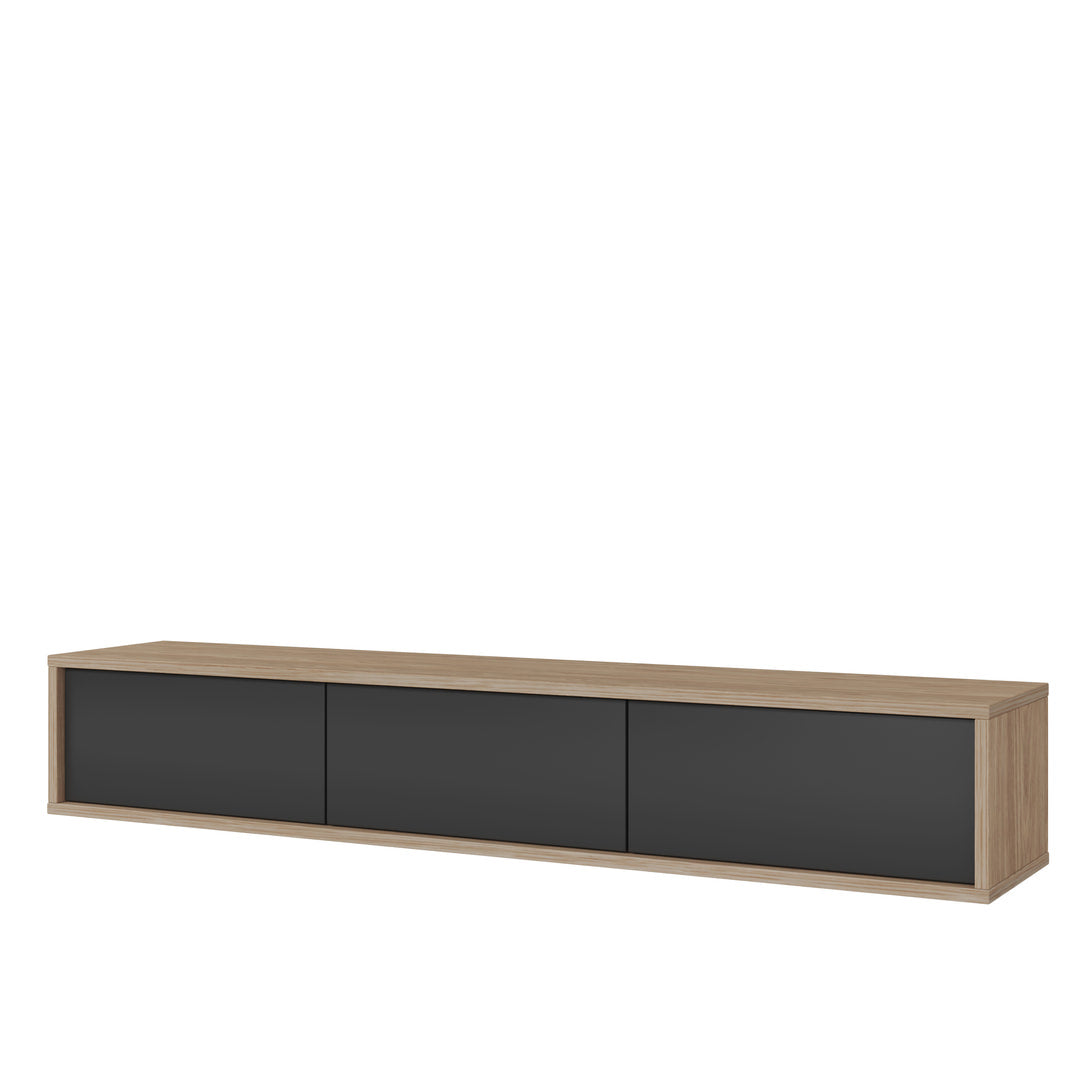 Frida 38 Floating TV Cabinet 180cm - Anthracite / Living Room