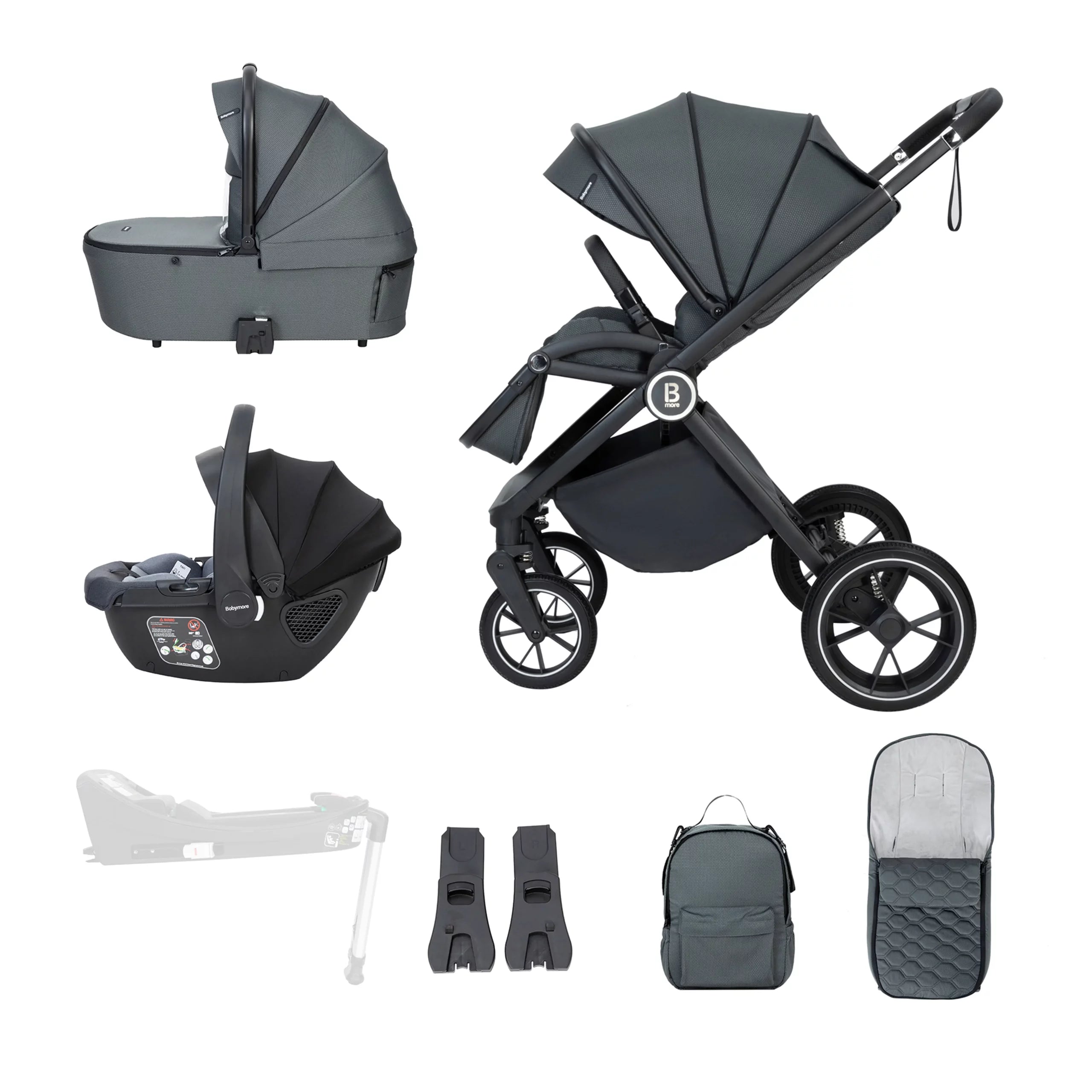 Kai Travel System Coco Car Seat for Ultimate Safety and Style - Pushchair