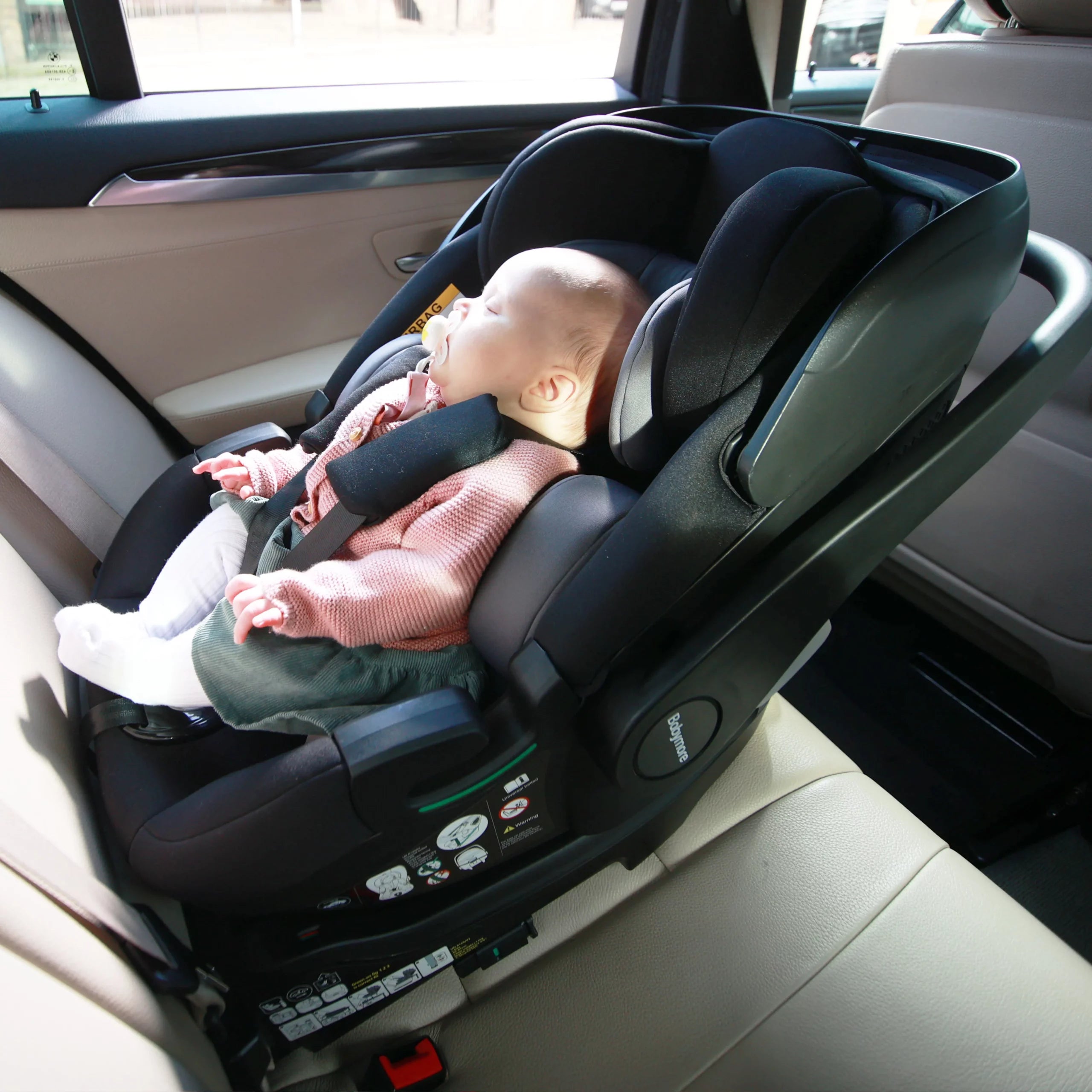 Pecan i-Size Baby Car Seat with Isofix Base for Safety - Seats