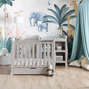 Stamford Space Saver Sleigh 2 Piece Room Set Warm Grey - Sets