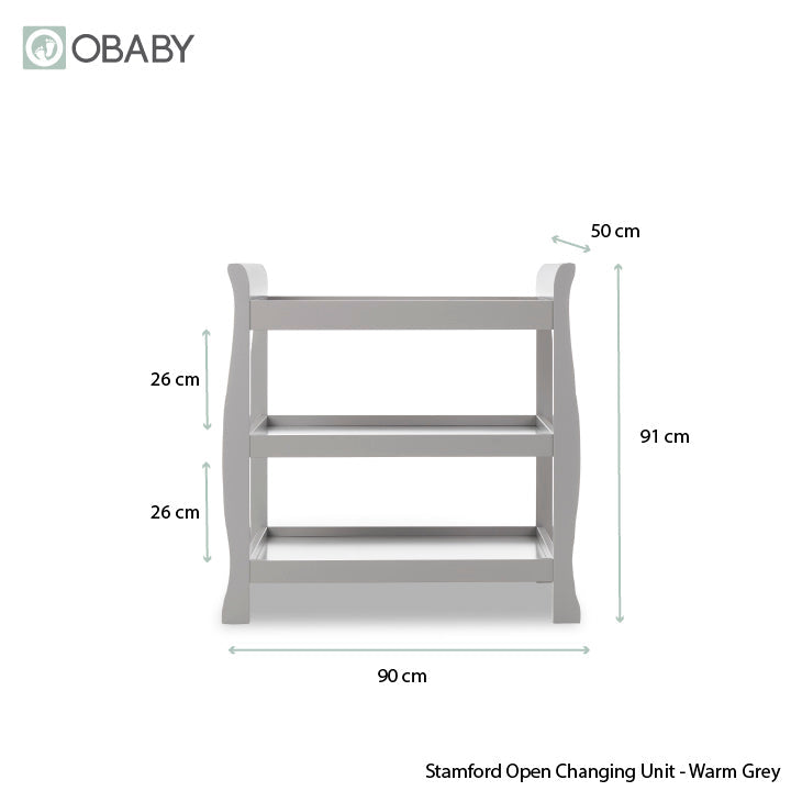 Stamford Space Saver Sleigh 2 Piece Room Set Warm Grey - Sets