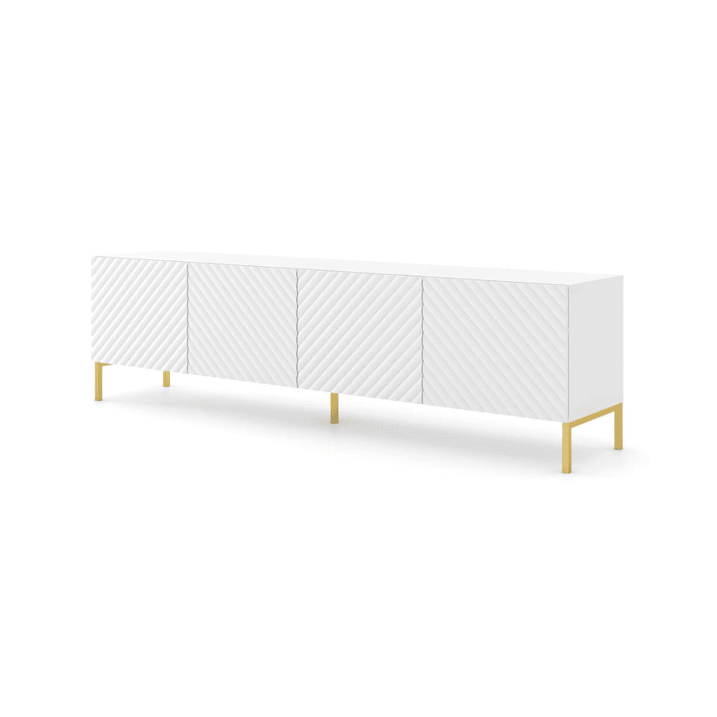 Surf TV Cabinet 200cm - White / Living Room