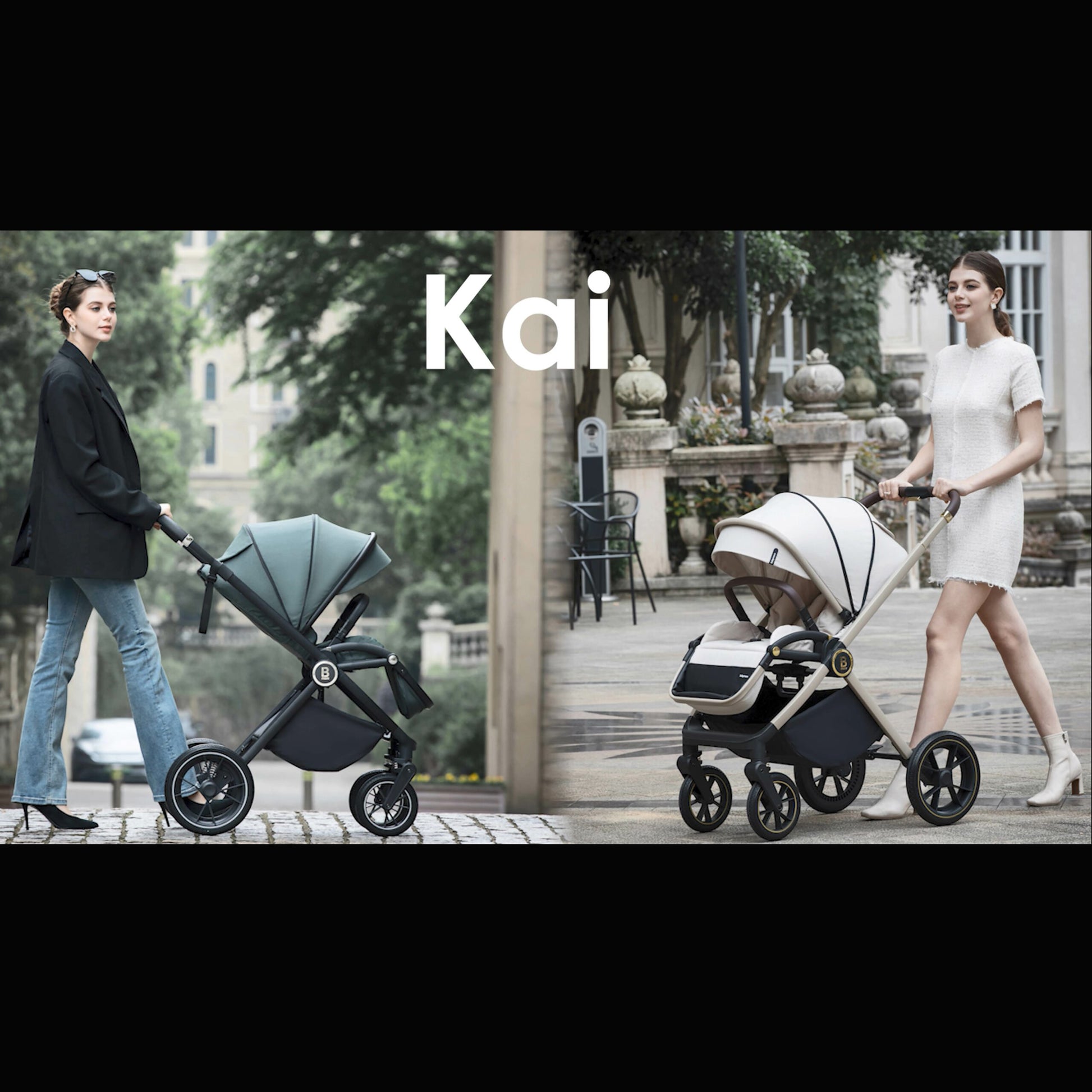 Kai Pram Pushchair Travel System with Carrycot and Car Seat