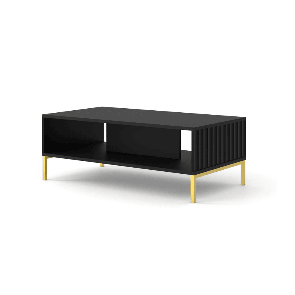 Wave Coffee Table 90cm - Black / Living