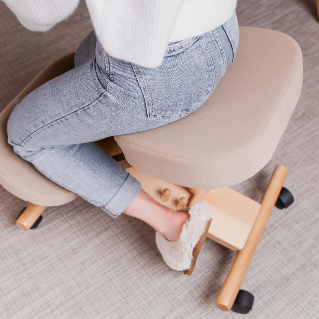 Posture-Perfecting Throne: The Ergonomic Kneeling Chair - Chairs