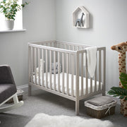 Bantam Space Saver Cot - Warm Grey for Infants and Toddlers - kneepillow.co.uk