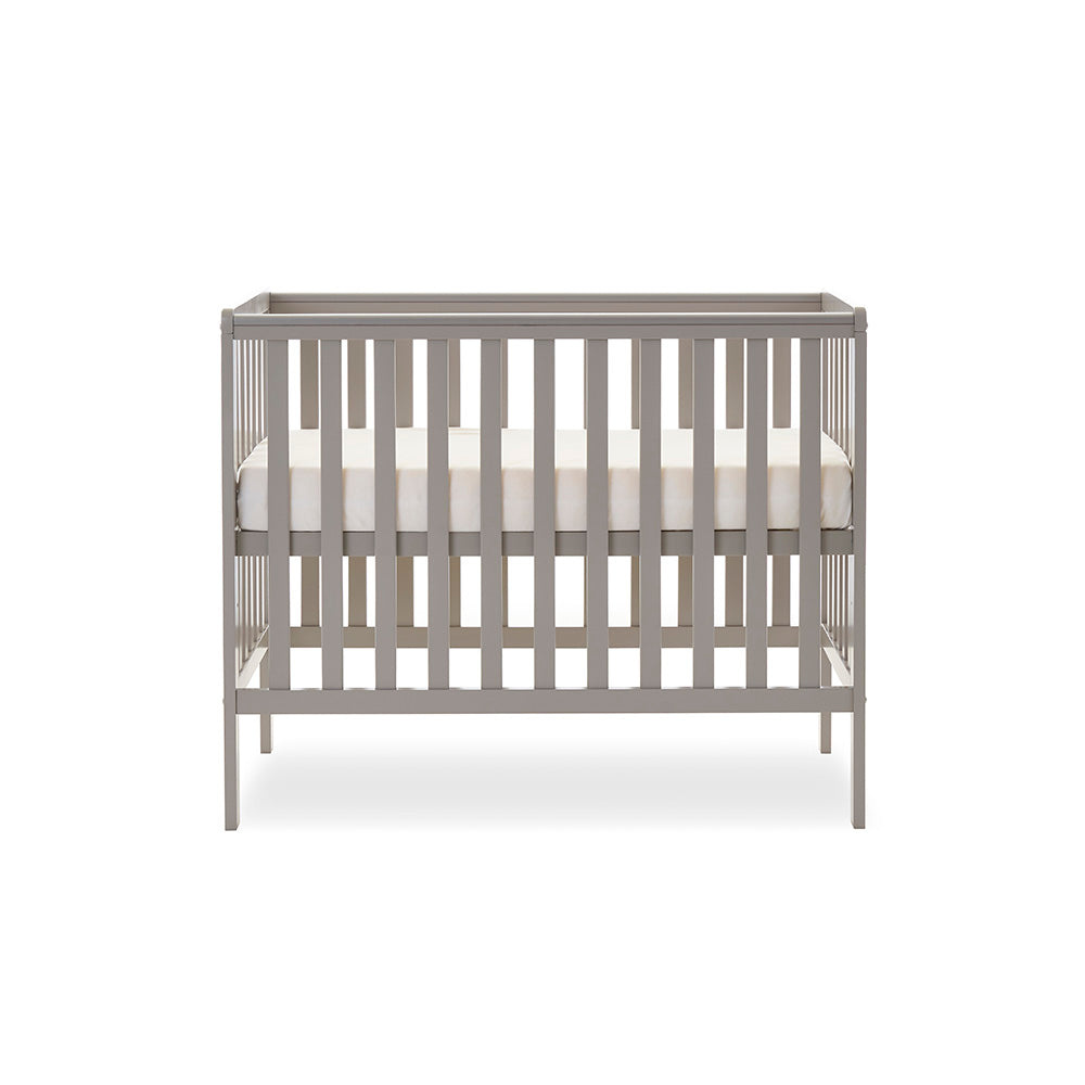 Bantam Space Saver Cot - Warm Grey for Infants and Toddlers - kneepillow.co.uk