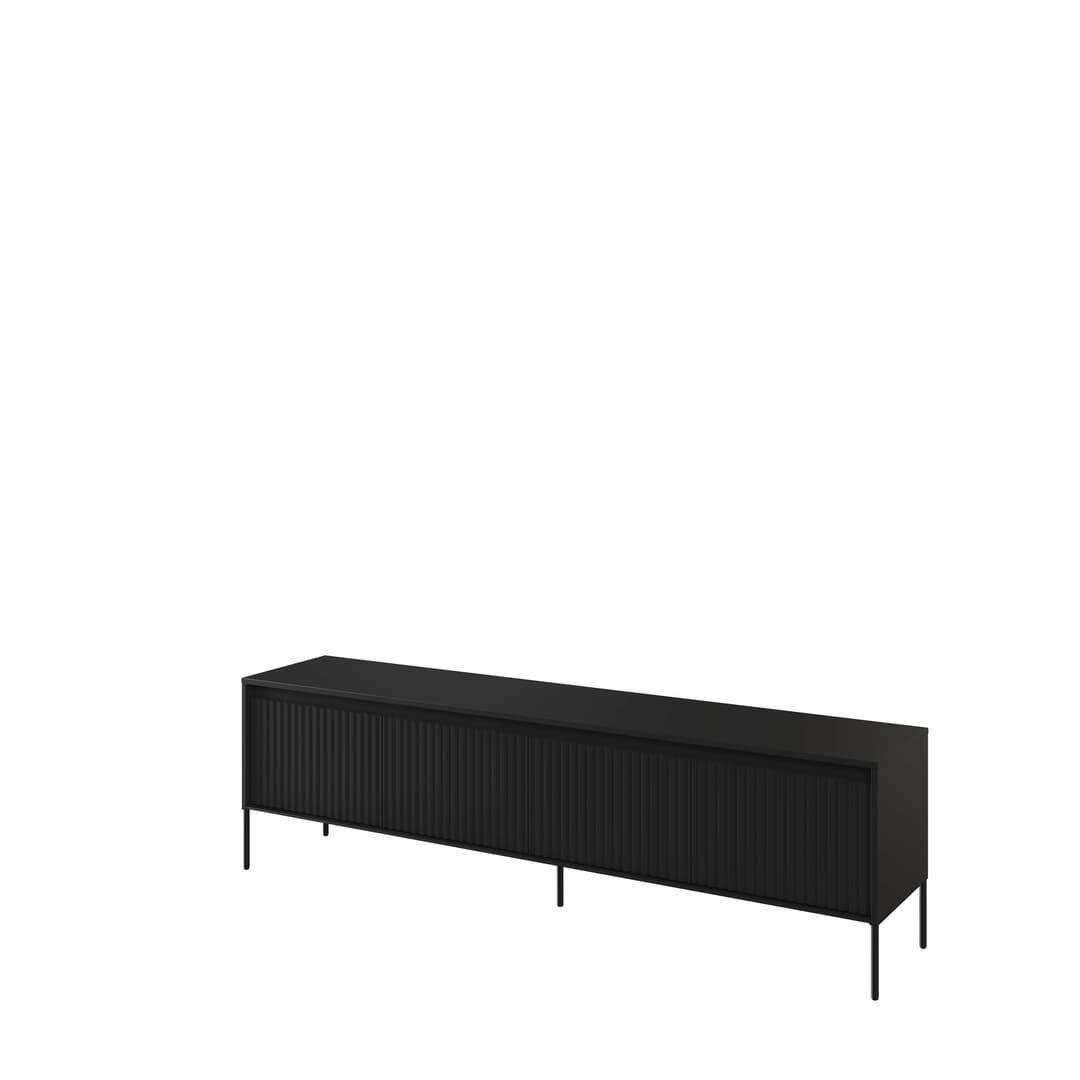 Trend TR-06 TV Cabinet 193cm - Black Matt / Living Room