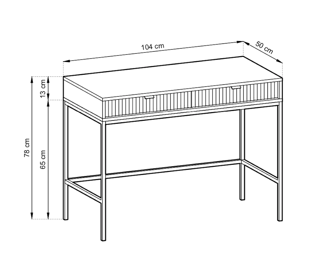Nova Desk 104cm-Desk