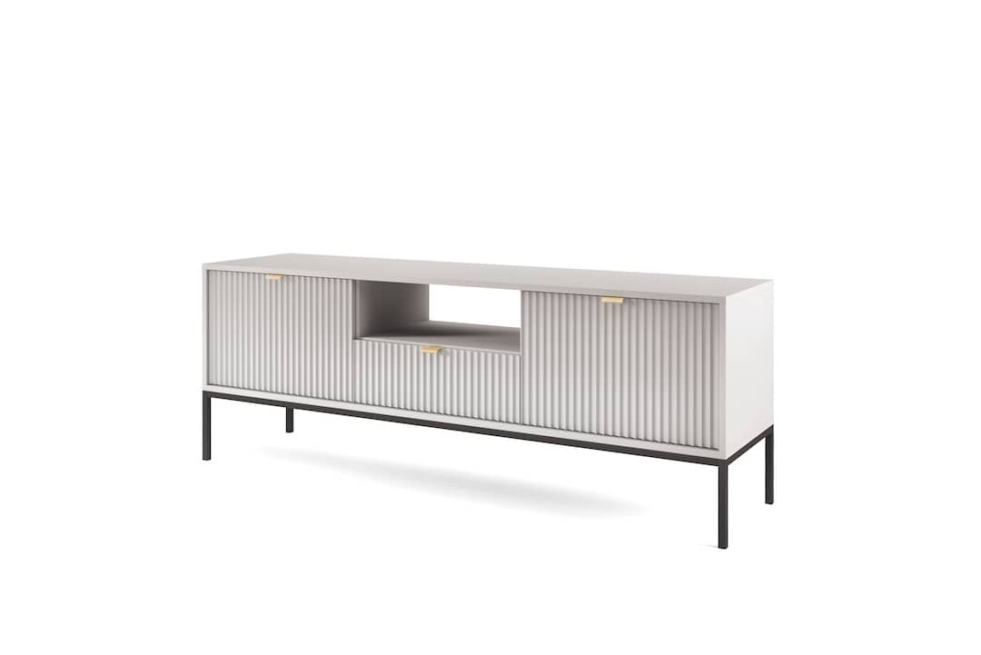 Nova TV Cabinet 154cm Grey Matt Living Room TV Cabinet 