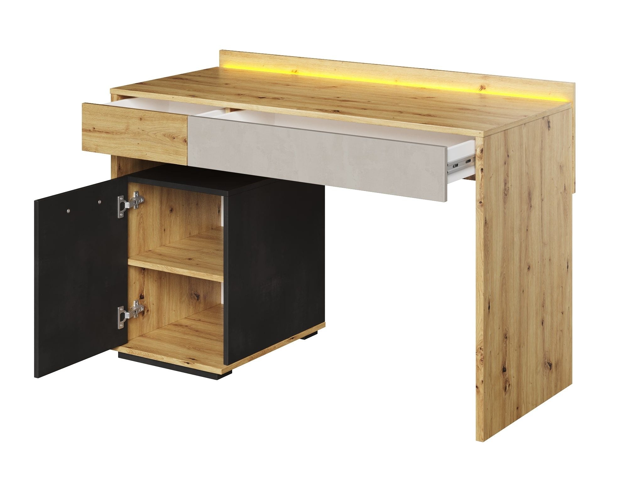 Qubic 08 Desk With LED-Kids Computer Desk