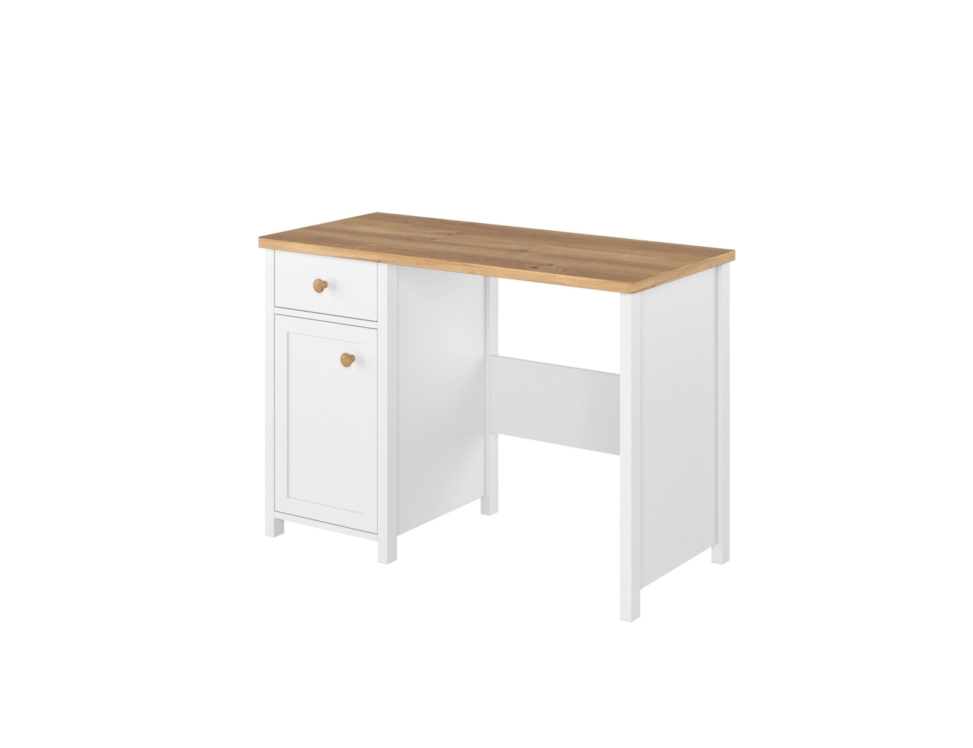 Story SO-03 Computer Desk - White Matt / 110cm
