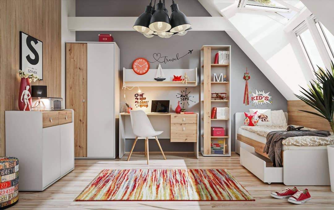 Vivero Desk-Kids Computer Desk